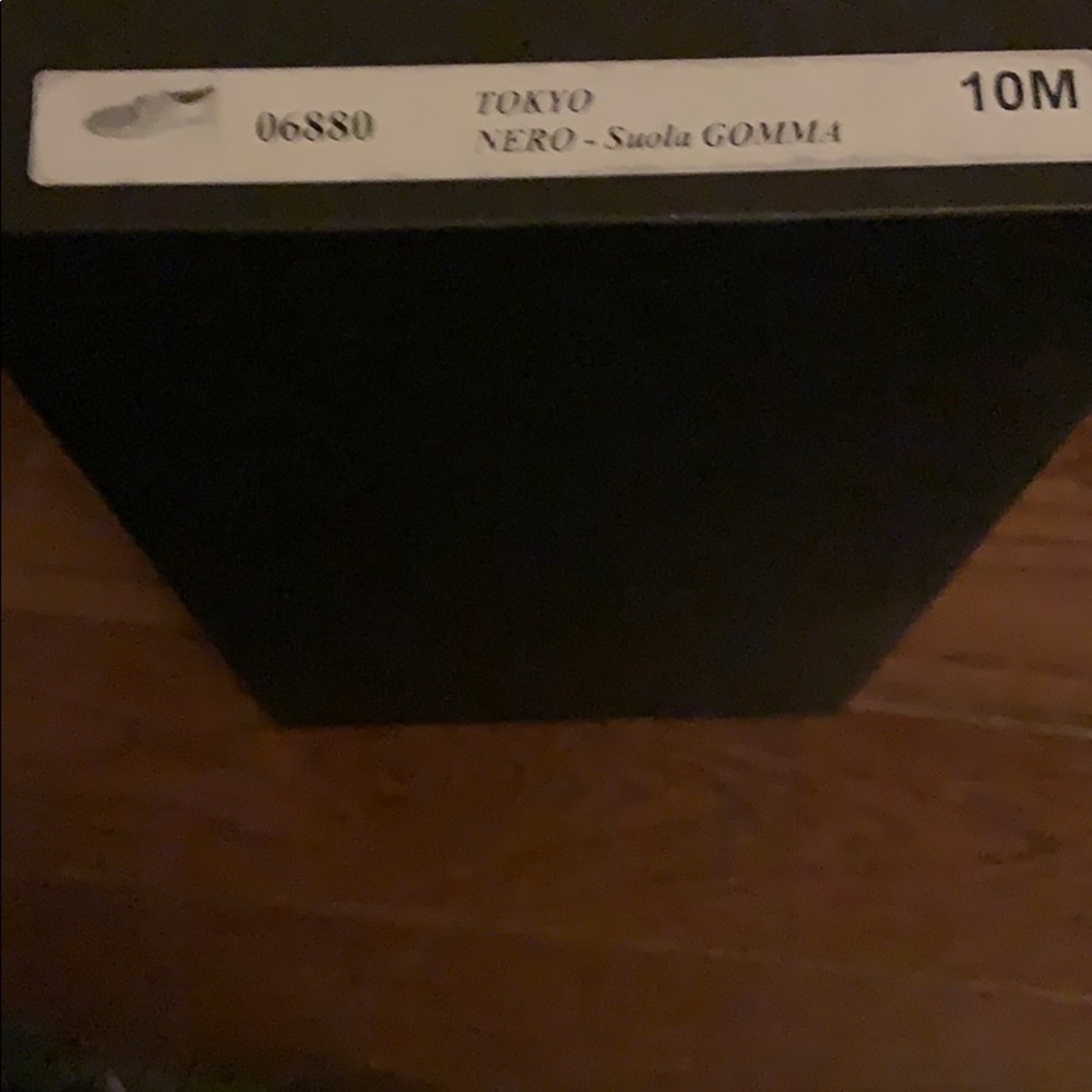 Barneys New York black leather oxford shoes - Picture 5 of 5